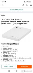 Externý disk Seagate 2TB - 4