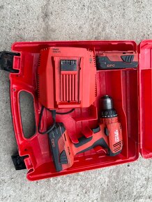 Hilti SF 6-A22 skrutkovač, 2x batéria, nabíjačka, kufor - 4