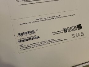 iPad 5th air 64gb + Záruka - 4