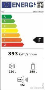 Americká chladnička LG GMX844MCKV. - 4