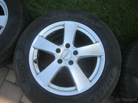 17" AL disky Dezent na Tiguan, Karoq, Kodiaq so zimnymi pneu - 4