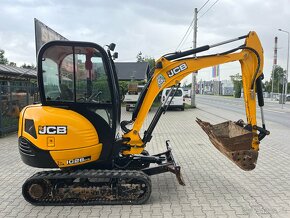 Minibager minirypadlo JCB 8026 CTS, rychloupinak aj 3 lizice - 4