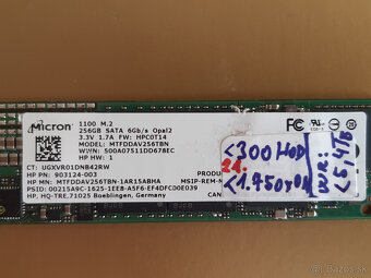 SSD 256GB MICRON M1100 M.2 SATA 2280 80mm - 4