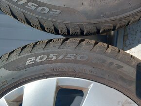 Originálna zimná sada kolies VW Group 205/50 R17 - 4