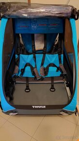 Cyklovozik pre 2 deti Thule Coaster XT Blue - 4