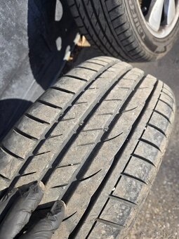 Disky 4x98 s pneu 195/50r15 zánovne - 4