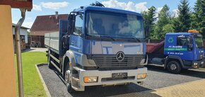 Mercedes Atego 1828 valník s hydraulickou rukou HIAB - 4