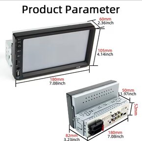 7- palcové autorádio - 4