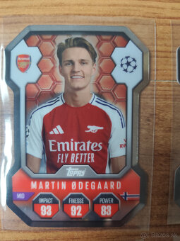 Futbalové kartičky Match Attax 2024/25 - Chrome Shield - 4