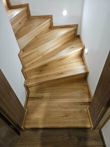 Drevene schody - Obklad betonovych schodov (nove) - 4
