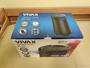 Vivax BS 700 super bluetooth reproduktor nový sk záruka. - 4