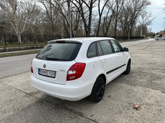 Škoda Fabia 2 kombi 1.6 TDI 12/2011 biela 255tis. kmDA - 4