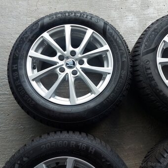 16"Elektróny Alutec Germany 5x112 Volkswagen Škoda zimné - 4