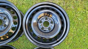 Plechové disky originál VW Group, 5x112 R15 - 4