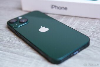 iPhone 13 mini green 100% stav - 4