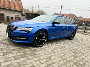 Škoda Superb Combi Sportline Race blue 1.4 TSI Hybrid- PHEV - 4