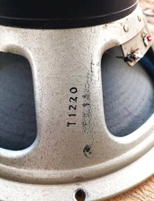 Rola Celestion G12M-25 Blackback/ Greenback 1976 - 4