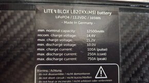 Autobaterie LiteBlox LB-20XX-MS - 4