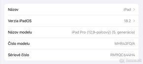 iPad Pro 12,9-palcový M1 (5. gen) 128 GB Wi‑Fi + Cellular - 4