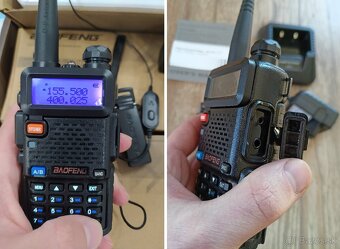 Vysielačka Baofeng UV-5R 8w + záruka 2r - 4