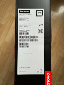 Lenovo Legion Pro 7, i9-14900HX, RTX 4080 12GB, 16" 240Hz - 4