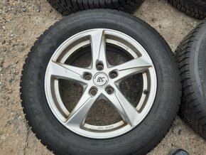 ELEKTRONY 5x112r16 obute zimne pneu 215/60r16 - 4