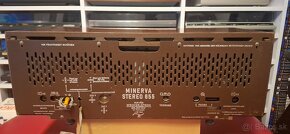 Predám vintage radio Minerva Stereo 655 - 4