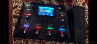 Zoom G6 Gitarový multiefekt + Zoom BTA-1 - 4