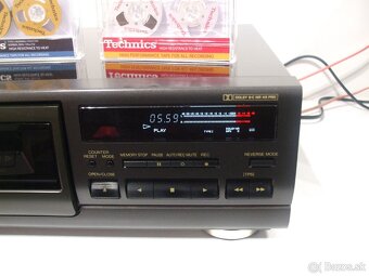 Kazetovy deck TECHNICS RS-BX501 autoreverse ATC vyroba Japan - 4