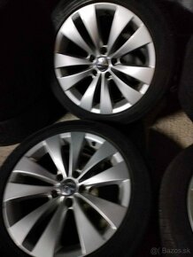 4ks alu disky orig. VW 5x112 R17 pneu 234/45 R17 5mm - 4