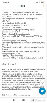 prenosný dvd prehrávač a tv tuner - 4