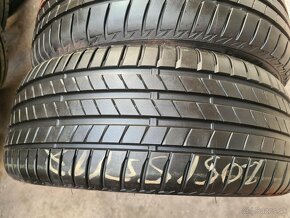 205/55r17 letné 4 ks BRIDGESTONE dezén 8,1-6,8 mm - 4