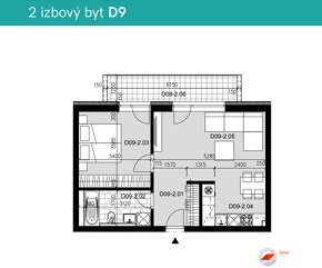 Nový 2-izb. byt v štandarde za 140,000 EUR - 4