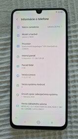 LENOVO Z6 PRO, Snapdragon 855, 8/128GB, stav noveho kusu - 4