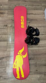 Snowboard Sims XL s viazanim - 4