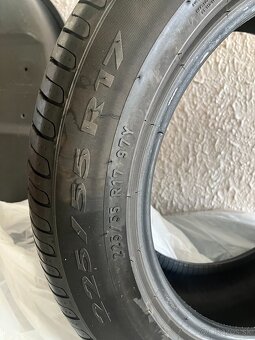 Letné pneu 225/55 R17 Pirelli CINTURATO P7 (4 kusy) - 4