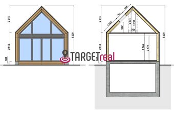 PROJEKT: Rekreačná chata so slnečným pozemkom v extraviláne  - 4