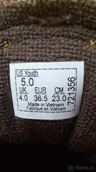 Tenisky zn. VANS na jar, veľ. US 5, UK 4, EUR 36.5 - 4