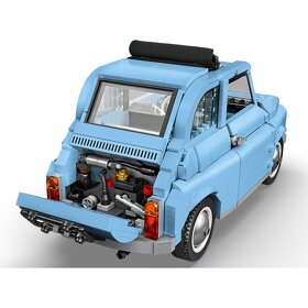 LEGO 77942 Fiat 500 Blue- svetlo modrá špeciálna edícia - 4