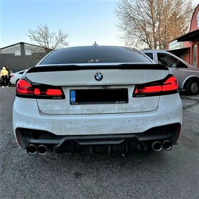 Spojler na kufor M5 CS look na BMW 5 - G30 - ČIERNÝ LESK - 4