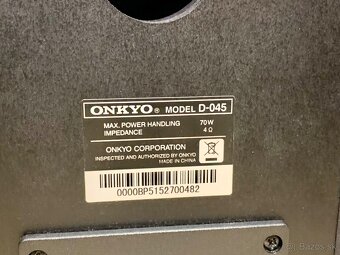 ONKYO CR-545 + ONKYO D-046 … mikro systém (CD nefunkčné) - 4