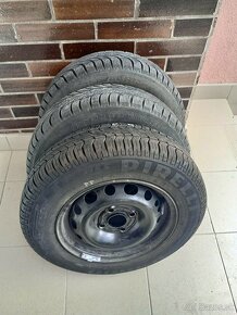 Ponúkam kolesa s diskami 155/80 R13 - 4