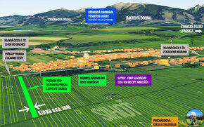 Pozemok Liptov TATRY 2.844m2 PRI CESTE a INŽ. SIEŤACH - 4