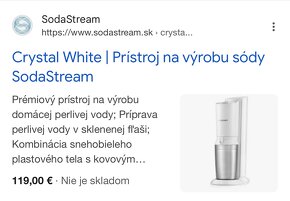 Sodastream CRYSTAL WHITE - 4