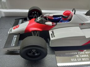 F1 MCLAREN MP4/1C FORD USA WEST GP 1983 NIKI LAUDA 1:18 - 4