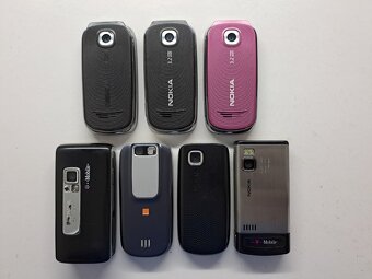 NOKIA 7230 - 6280 - 2680s - 2220s - 6500s Výsúvačky 2x 6680 - 4