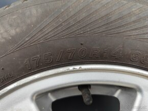 ALU disky s pneu 175/70 R14 - 4