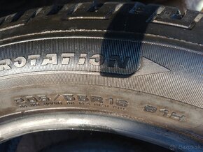 2x zimné pneumatiky 205/55 r16 - 4