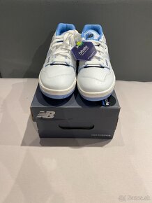 New Balance 550 UNC White University Blue - 4