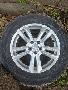 Predám elektróny 5x108 235/65 R17 Zimné gumy - 4